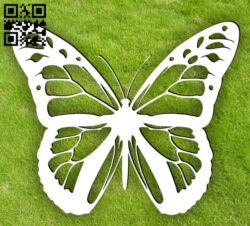 Butterfly E0015095 file cdr and dxf free vector download for laser cut plasma