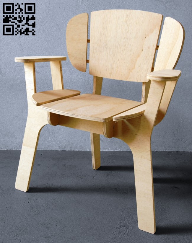 Chair E0015151 file cdr and dxf free vector download for laser cut