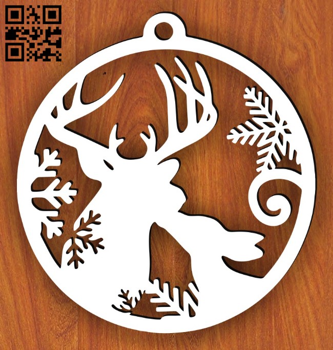 Christmas toy wall decor E0015115 file cdr and dxf free vector download for laser cut plasma