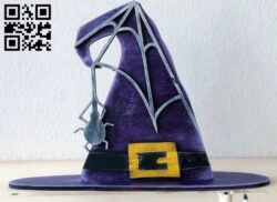 Witch hat E0015124 file cdr and dxf free vector download for laser cut