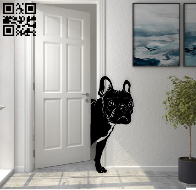 Bulldog E0015416 file cdr and dxf free vector download for laser cut plasma