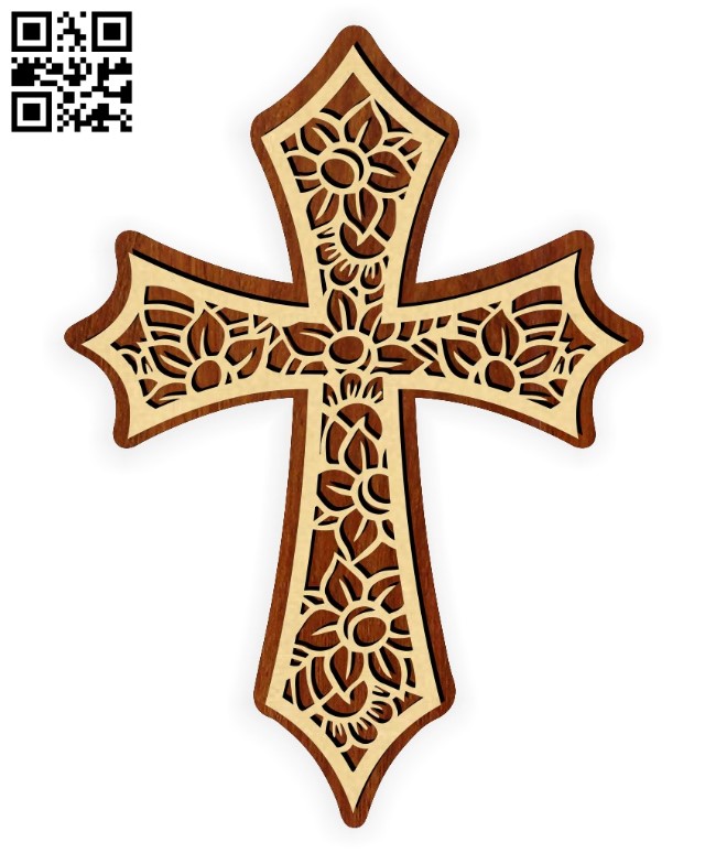 Cross E0015409 file cdr and dxf free vector download for laser cut