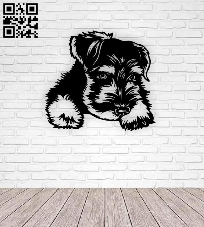 Dog E0015412 file cdr and dxf free vector download for laser cut plasma