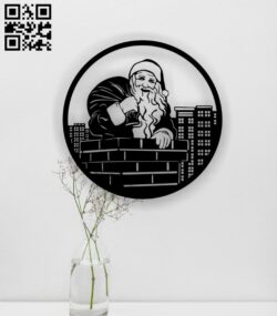 Santa Claus E0015372 file cdr and dxf free vector download for laser cut plasma