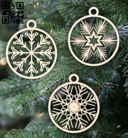 Christmas toys E0015482 file cdr and dxf free vector download for laser cut plasma