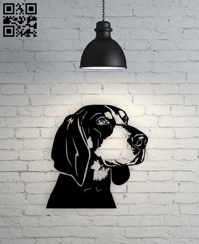 Dog E0015425 file cdr and dxf free vector download for laser cut plasma