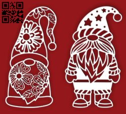 Gnomes E0015559 file cdr and dxf free vector download for laser cut plasma