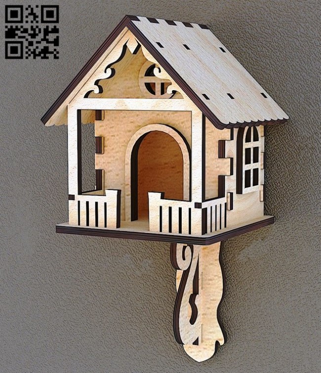 House E0015512 file cdr and dxf free vector download for laser cut