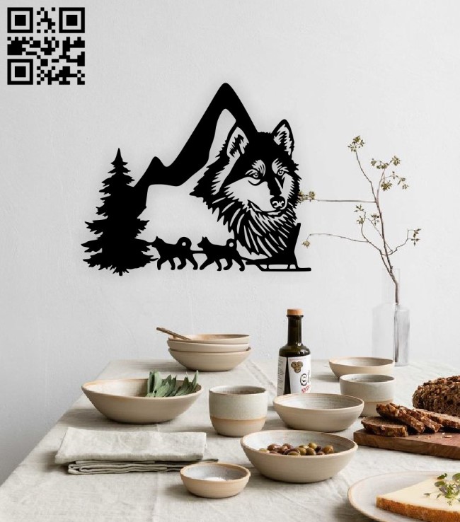 Husky E0015522 file cdr and dxf free vector download for laser cut plasma