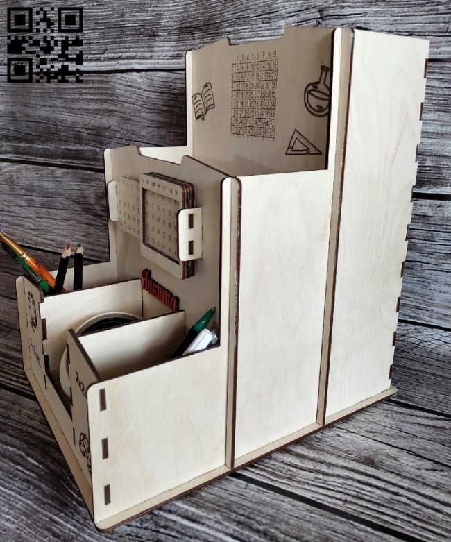Organizer E0015600 file cdr and dxf free vector download for laser cut 5 Organizer E0015600 file cdr and dxf free vector download for laser cut