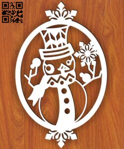 Snowman E0015603 file cdr and dxf free vector download for laser cut plasma
