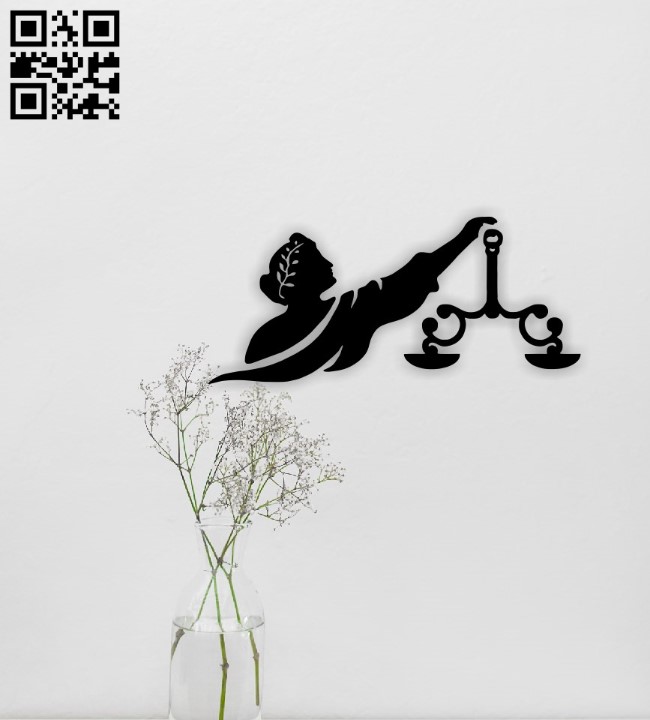 Themis wall decor E0015551 file cdr and dxf free vector download for laser cut plasma