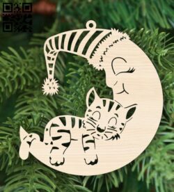 Christmas toy E0015729 file cdr and dxf free vector download for laser cut plasma