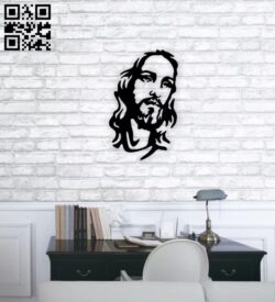 Jesus E0015630 file cdr and dxf free vector download for laser cut plasma
