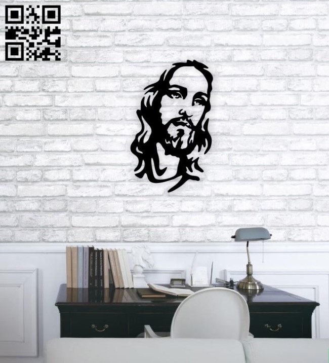 Jesus E0015630 file cdr and dxf free vector download for laser cut plasma