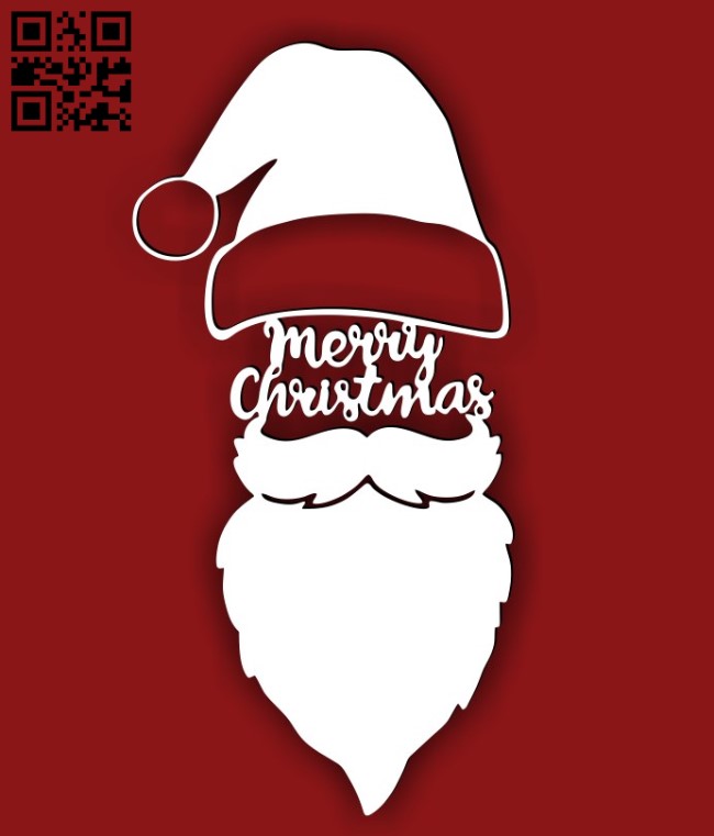 Merry Christmas E0015638 file cdr and dxf free vector download for laser cut plasma