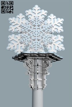 Snowflake E0017698 file cdr and dxf free vector download for laser cut ...