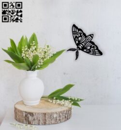 Butterfly wall decor