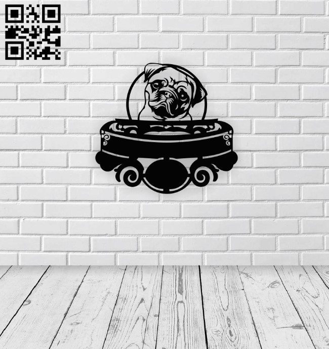 Address Pug Download Vector