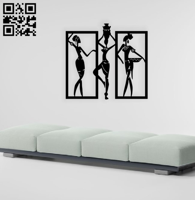 African women wall decor