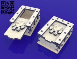 Box with sliding lid