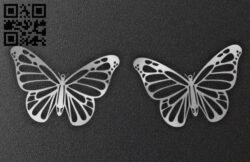 Butterfly earrings