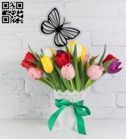 Butterfly wall decor