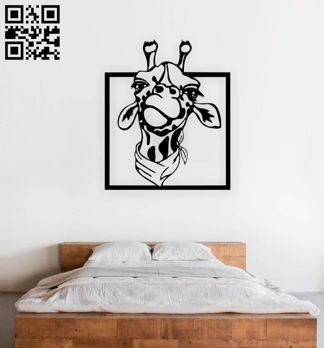 Giraffe wall decor