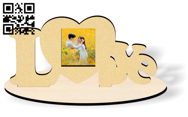 Love photo frame