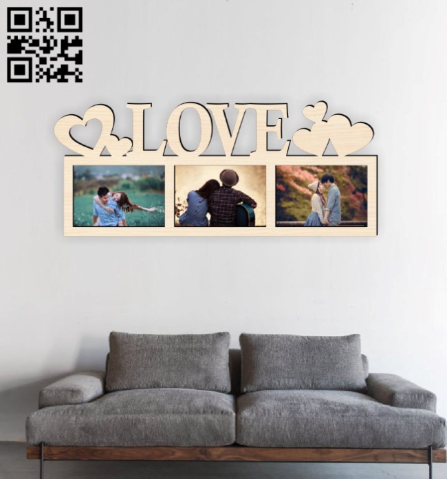 Love photo frame