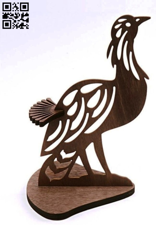 Napkin holder peacock
