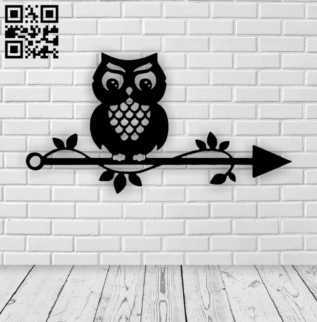 Owl wall decor