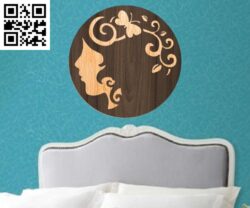 Art Decoration G0000055 file cdr and dxf free vector download for Laser cut cnc  