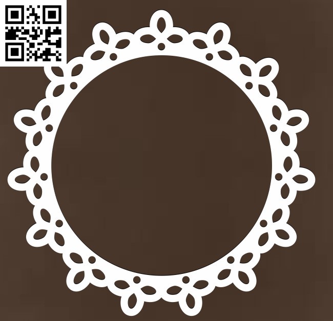 Design Pattern G0000147 file cdr and dxf free vector download for CNC cut 5 Design Pattern