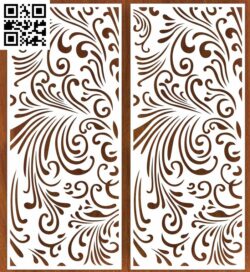 Design Pattern G0000159 file cdr and dxf free vector download for CNC cut