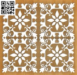 Design Pattern RG0000142 file cdr and dxf free vector download for CNC cut
