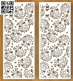 Design Pattern A G0000160 file cdr and dxf free vector download for CNC cut