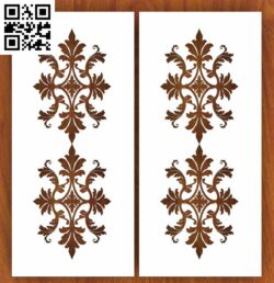 Design Pattern R G0000142 file cdr and dxf free vector download for CNC cut