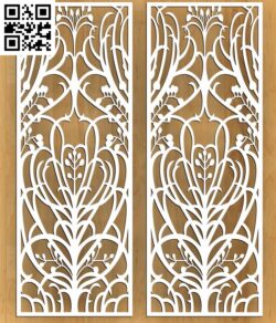 Design Pattern T G0000152 file cdr and dxf free vector download for CNC cut