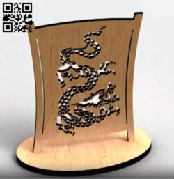 Dragon E0016314 file cdr and dxf free vector download for laser cut plasma