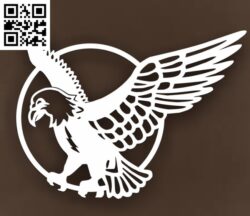 Eagle  G0000080 file cdr and dxf free vector download for CNC cut