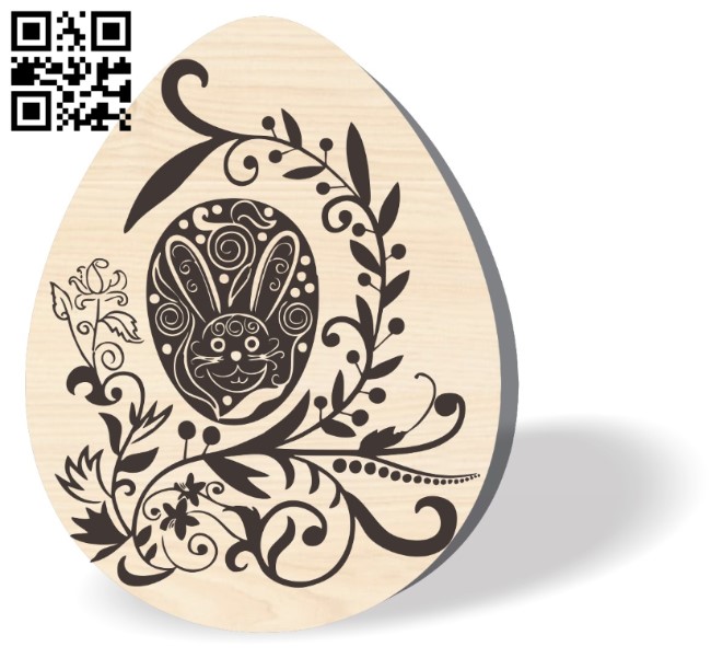 Easter decoration E0016231 file cdr and dxf free vector download for laser engraving machine