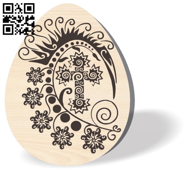 Easter decoration E0016267 file cdr and dxf free vector download for laser engraving machine