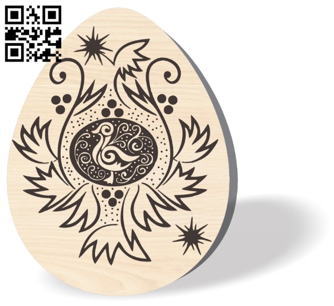 Easter decoration E0016269 file cdr and dxf free vector download for laser engraving machine