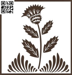 Flower G0000131 file cdr and dxf free vector download for CNC cut
