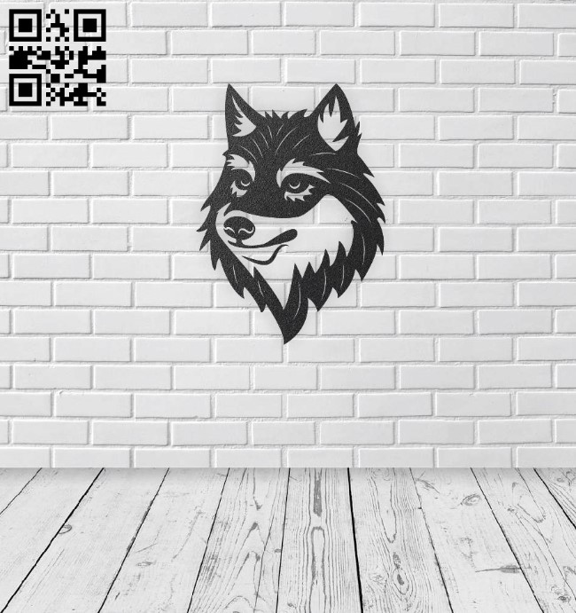 Fox head E0016194 file cdr and dxf free vector download for laser cut plasma