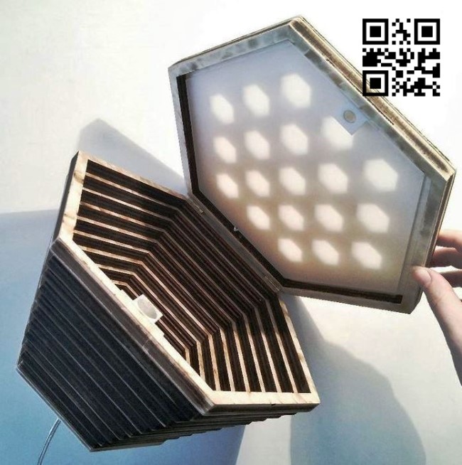 Honeycomb lamp