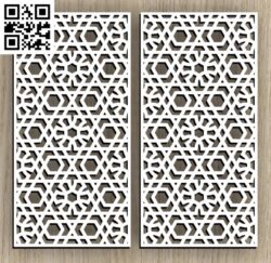 lslamic art G0000014 file cdr and dxf free vector download for laser cut plasma