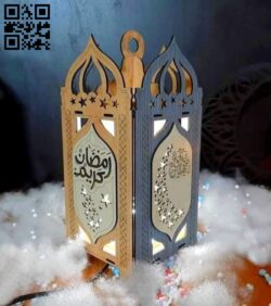 Lantern E0016351 file cdr and dxf free vector download for laser cut