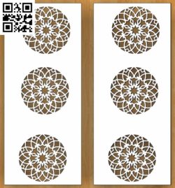 Metal work pattern G0000138 file cdr and dxf free vector download for CNC cut